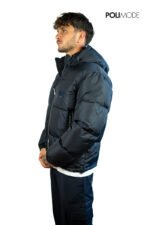 Giacca Imbottita Armani Exchange con Cappuccio Nero  Cod. XM000348 AF12286 - immagine 4