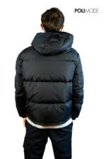 Giacca Imbottita Armani Exchange con Cappuccio Nero  Cod. XM000348 AF12286 - immagine 3