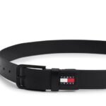 Cintura in Pelle Liscia – Tommy Jeans - AM0AM12969