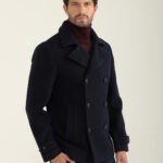 Cappotto Doppiopetto in Tessuto Accoppiato – Fred Mello – FM24W30KU