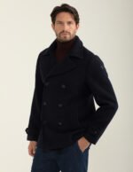 Cappotto Doppiopetto in Tessuto Accoppiato – Fred Mello – FM24W30KU - immagine 4
