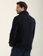 Cappotto Doppiopetto in Tessuto Accoppiato – Fred Mello – FM24W30KU - immagine 3